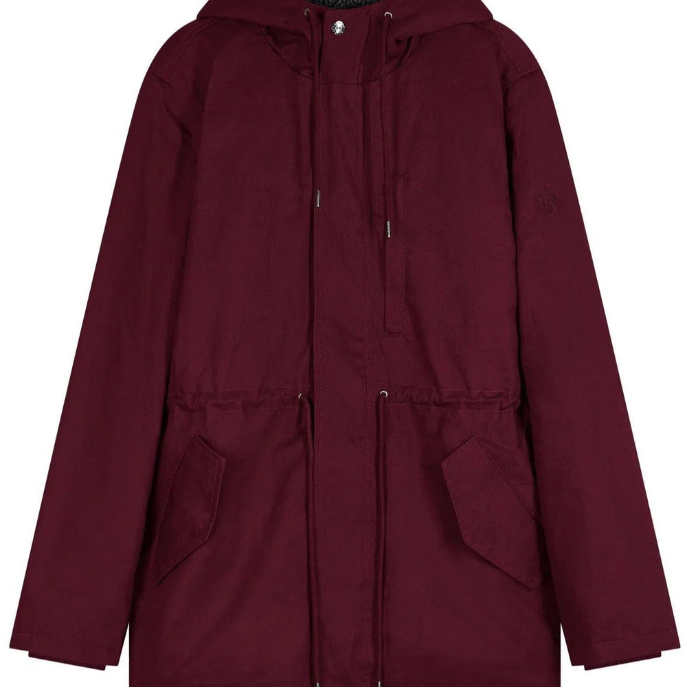 
                  
                    WILSON - Water Resistant Organic Cotton Parka Wine Red
                  
                