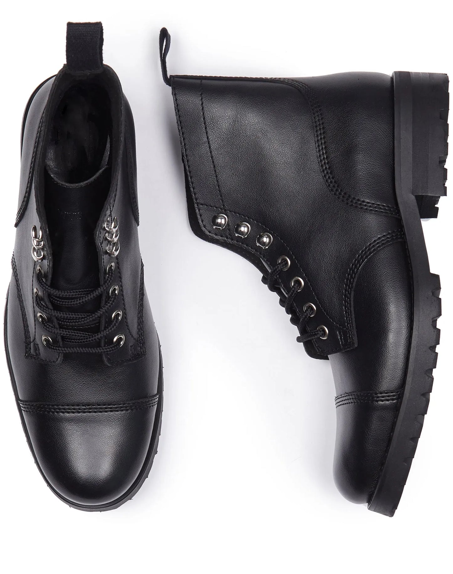Men's Wide Fit Boots - Black