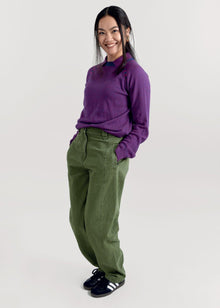  YAKA TROUSER - Green Wash