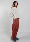 YAKA TROUSER - Red Wash