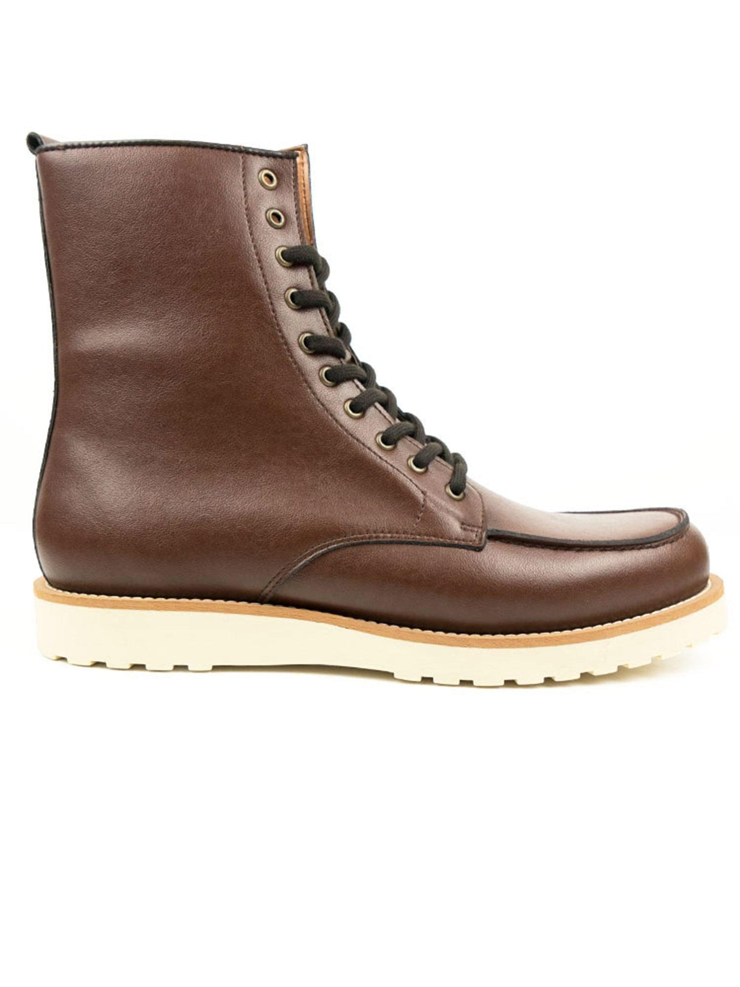 Men's High Rig Boots - Dark Brown