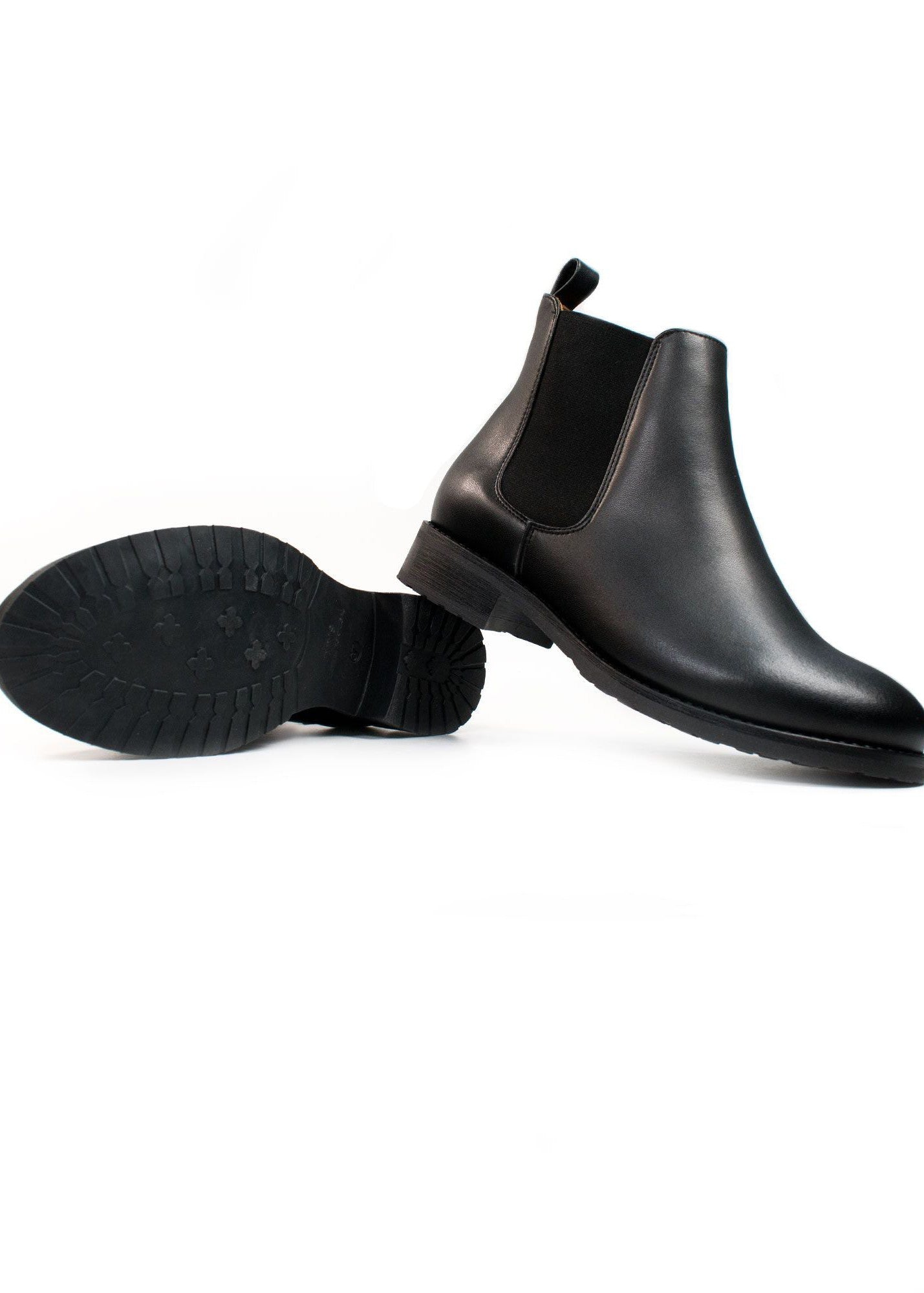 Men's Luxe Smart Chelsea Boots - Black