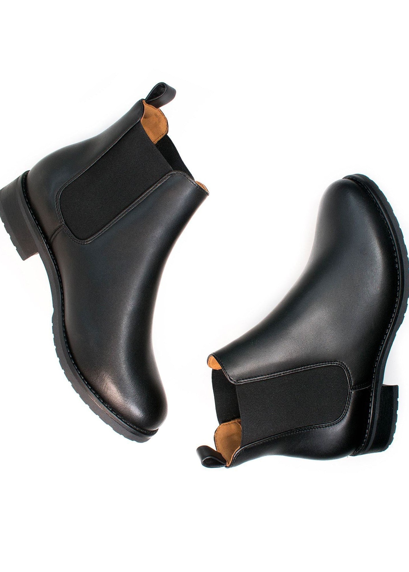 Men's Luxe Smart Chelsea Boots - Black