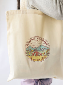  Sucker for the Environment Tote Bag - Vegan - 100% Organic Cotton